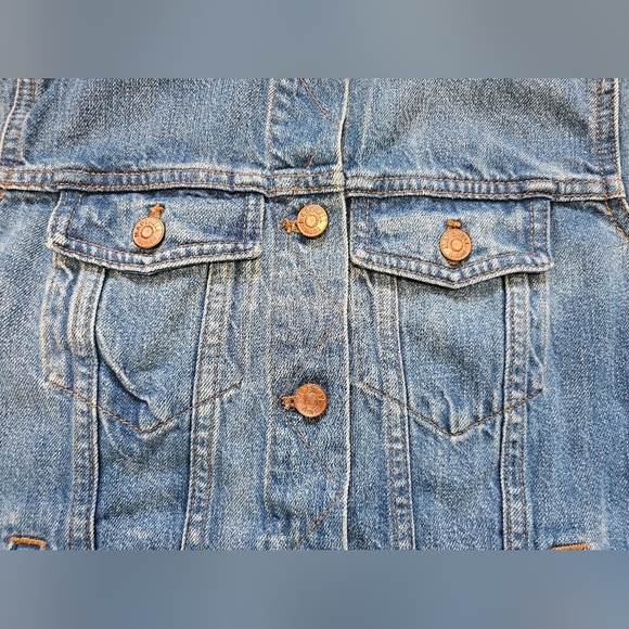 Madewell Pinter Wash Button Up Denim Jacket, Size Small. Worn Once, Like New! - Picture 13 of 15